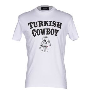 Dsquared white graphic T-shirt